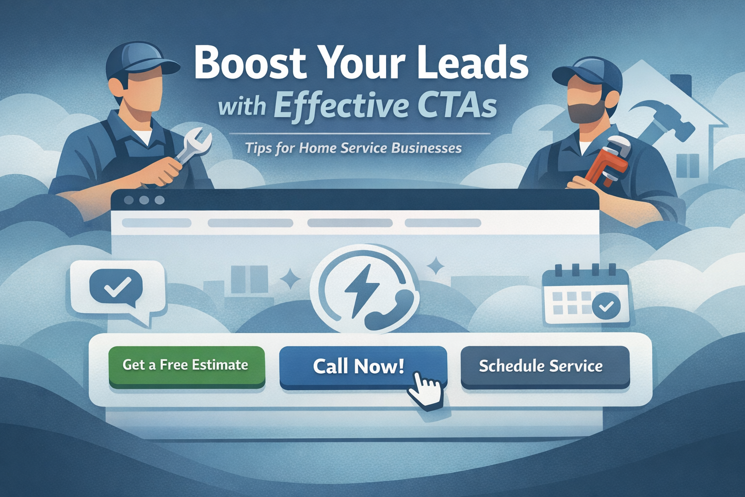 Boost Service Inquiries with Clear CTAs
